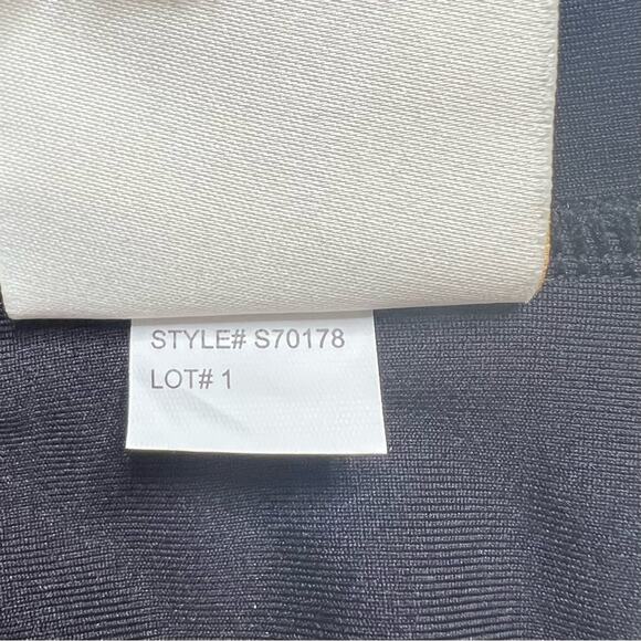 Kate Spade Crystal Cove Halter Bikini Swim Top L/XL Leopard Studded Scallop Edge - Picture 10 of 11